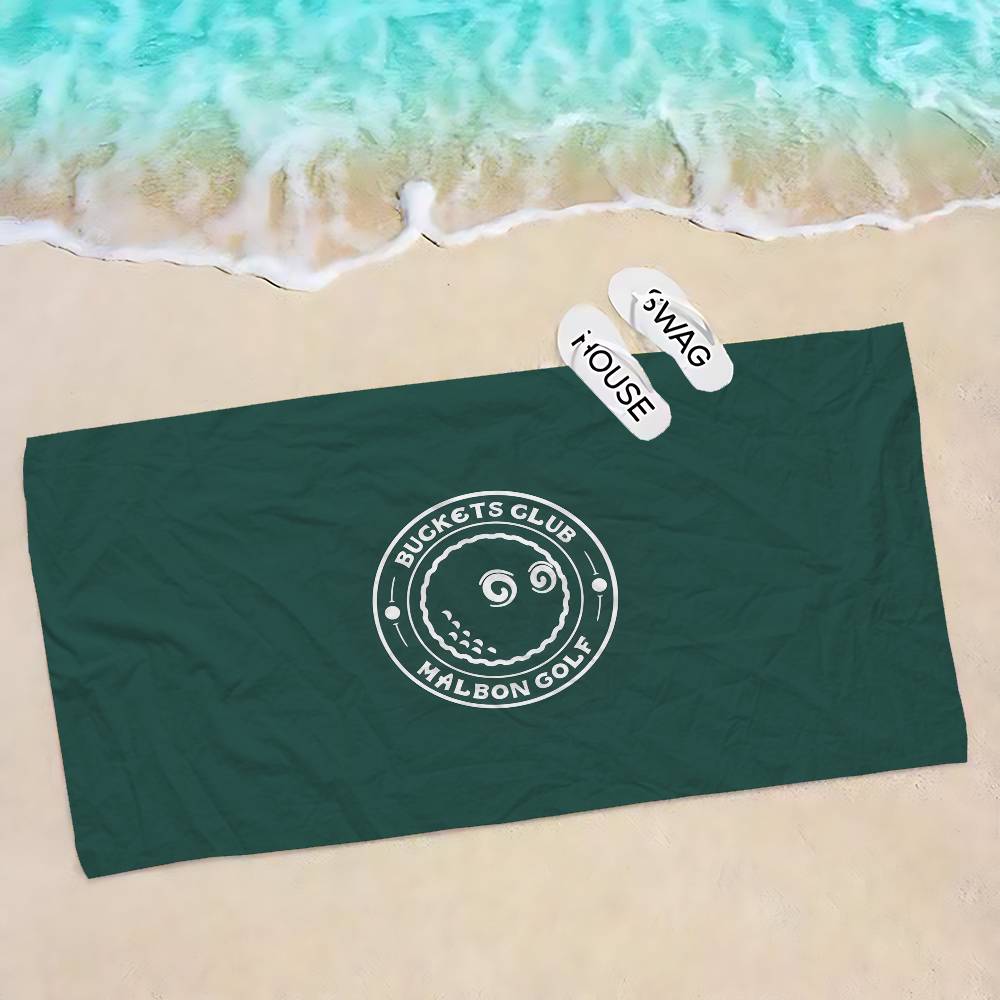 Fashion M-Malbon Golf Art Bath Towel Microfiber Soft Water Absorbing Breathable For Girl Kids Decorative Cartoon Beach Towel