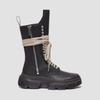 31750001 Рик Оуэнс Др. Ботинки Martens 1918 DMXL до середины икры Черные (Мужской)