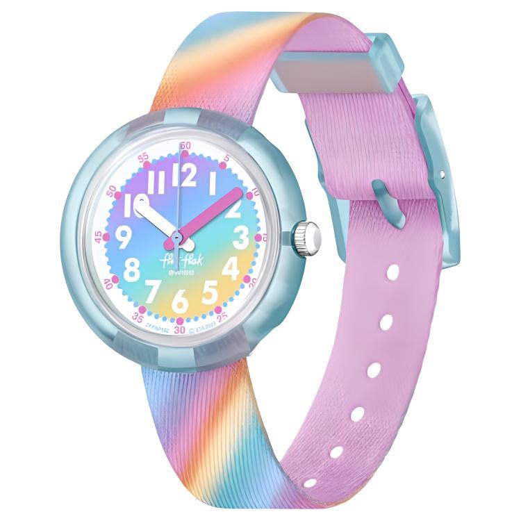 Swatch Flik Flak Series Quartz Movement 30M Waterproof Fashion Minimalist Style Kids Watch Kids watches Colorful ZFPNP152