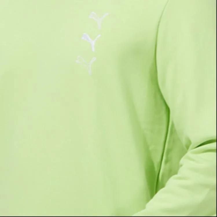PUMA Sports Life Collection Sweatshirts Men's Green Crew Neck Moderate Other (Unisex) Sweatshirts 535016 81