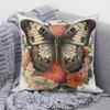 Чехол для подушки с изображением бабочек и цветов для украшения дома Чехол для подушки с изображением дивана и автомобиля