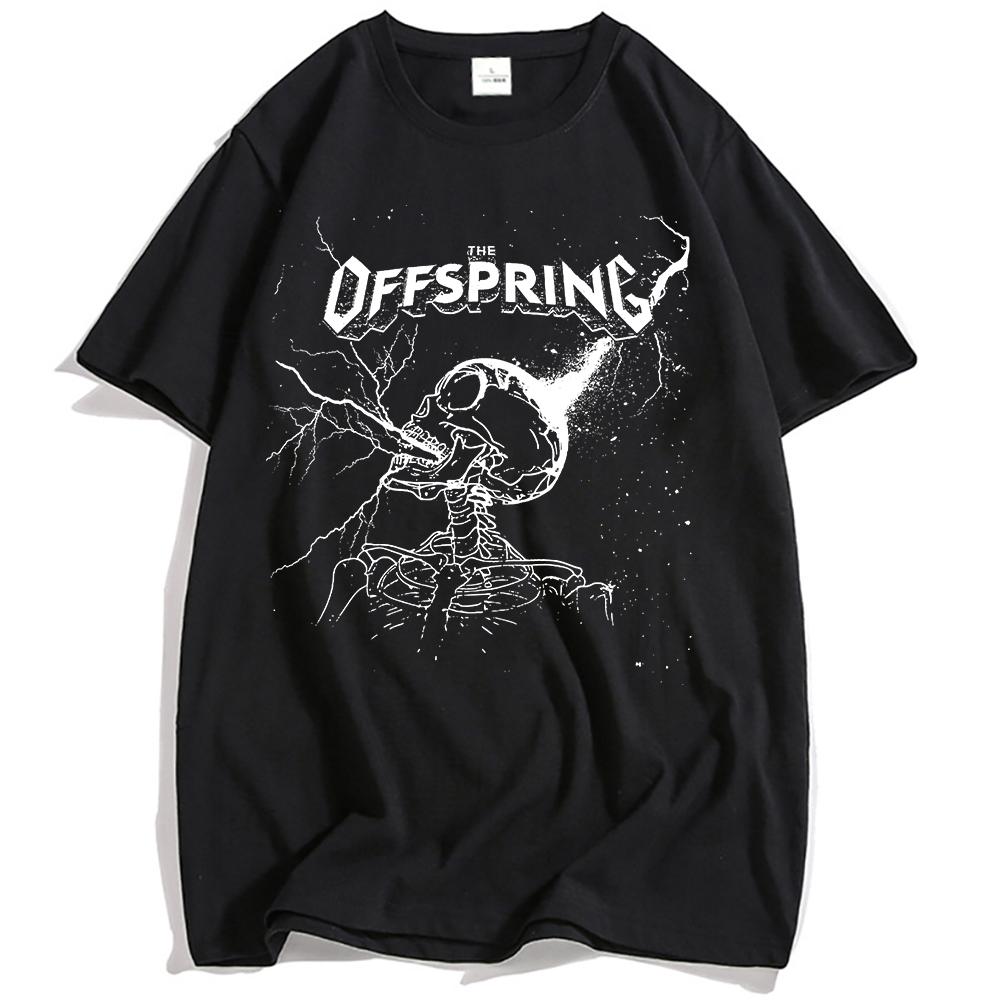 Футболка SUPERCHARGED черная The Offspring футболки рок-группы лето гранж хип-хоп уличная одежда унисекс летняя хлопковая мужская футболка мода