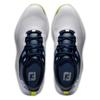 Обувь для гольфа FootJoy Pro Lite Lace см 3E мужские белые/темно-синие 26.0