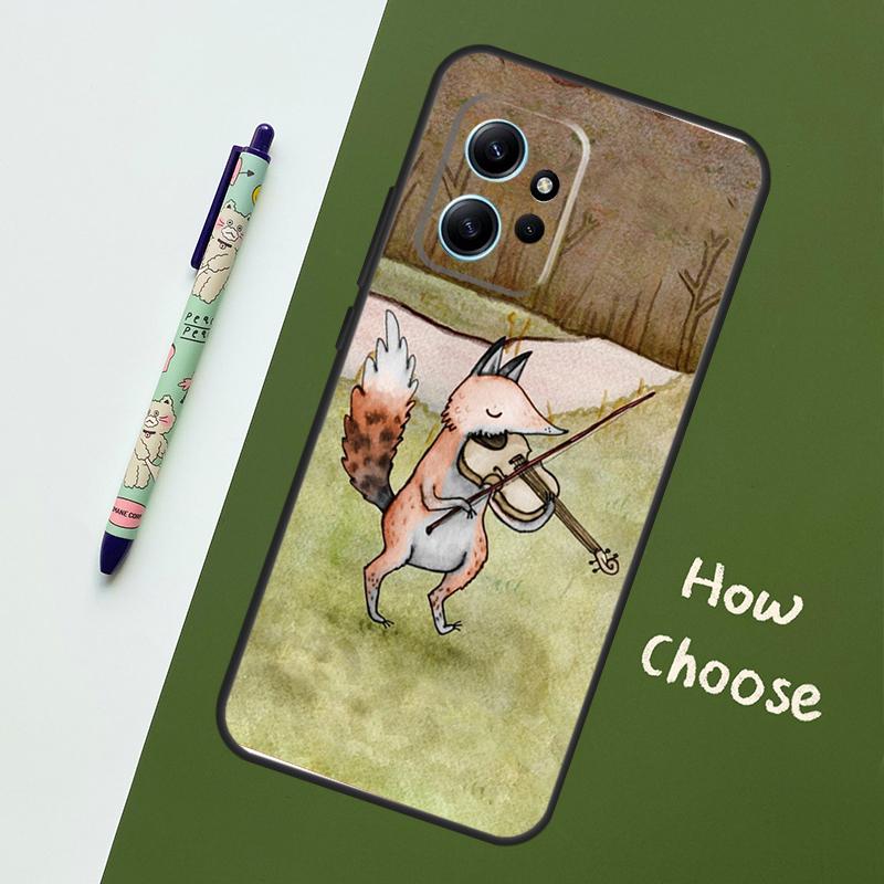 Winter Fox Foxes Case For Xiaomi Redmi Note 15 Pro Plus 14 13 10 11 12 Cover For Redmi 15C 15 13C 12C 14C 10C