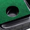 Коврик для гольфа для паттинга, тренировочная лунка для паттинга, устройство для тренировки паттинга с функцией автоматического возврата для игры в помещении и на открытом воздухе