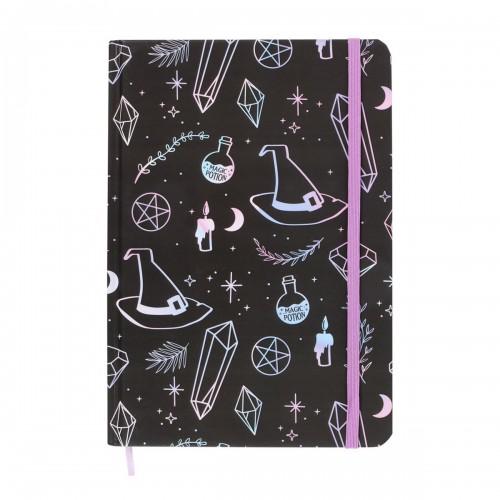 Something Different Crystal Witch Print A5 Notebook