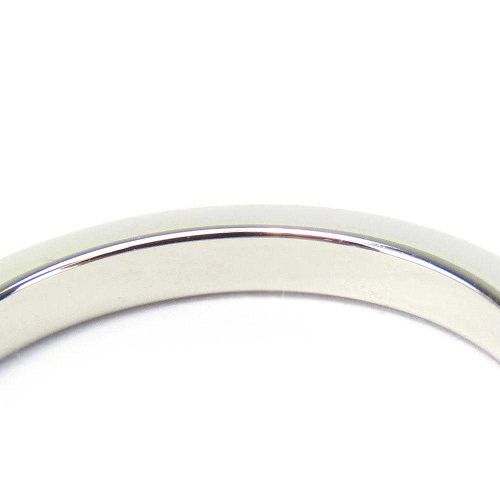 Used TIFFANY&Co. Ring Classic band EU#50 Pt950Platinum 3.6g Platinum 3PD