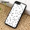 Милый узор в горошек Для чехла-крышки на телефон iPhone 17 Air 16 15 14 plus 12 13 pro max coque Shell Fundas