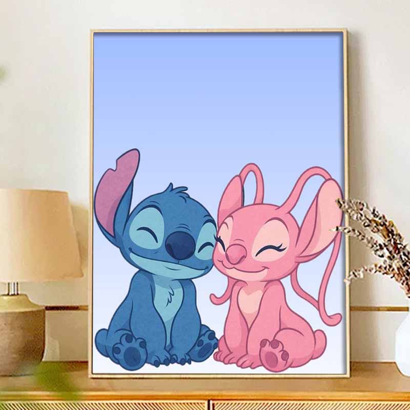 Disney Алмазная мозаика 5D DIY Ангел Стежок Алмазная живопись Искусство Алмазная живопись Набор Подарок для взрослых/новичков Идея для дома Декор