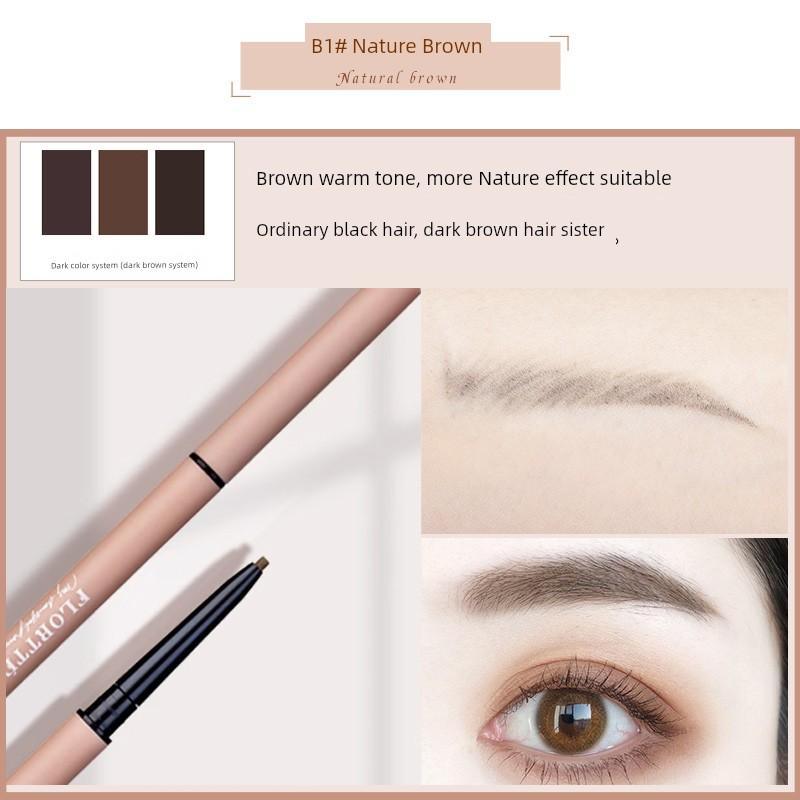 Flortte Rotate Long Lasting Non Smudge Double-Headed Eyebrow Pencil