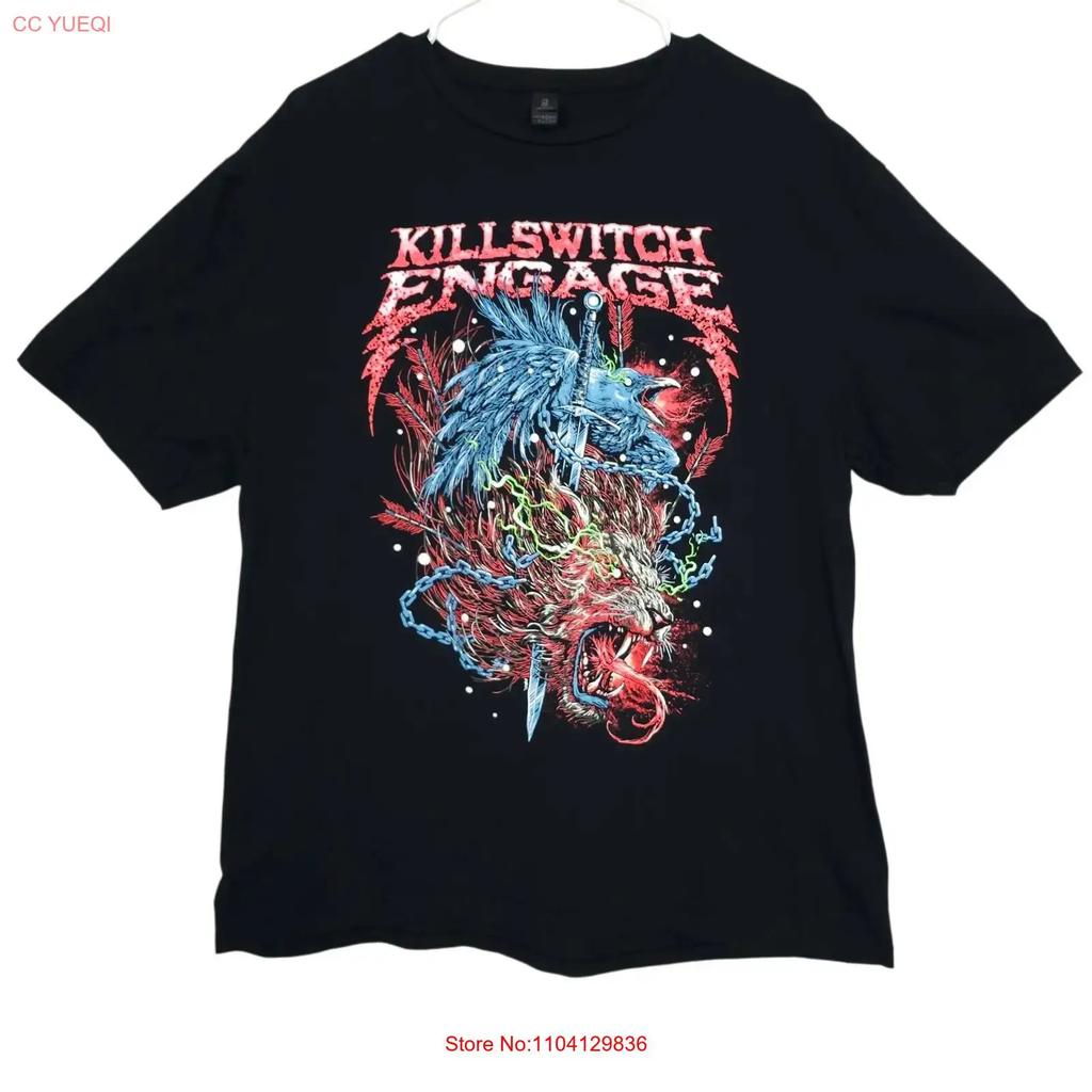 Killswitch Engage Ounisexs Tour T Shirt Xl Fall 2022 Lion Metalcore Band Merch Vintage Graphic Fashion Designer Clothes
