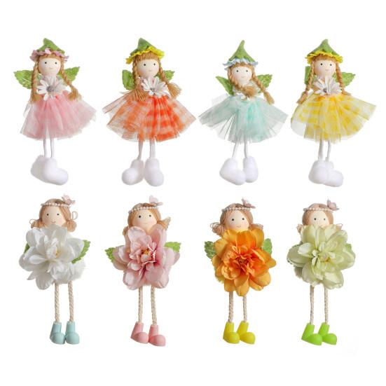 Весенняя Фея Девочка Украшение Цветок Ангел Подвеска Мечтательная Сказка