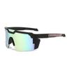 Новые цельные квадратные очень большие спортивные мужские солнцезащитные очки, модные очки UV400 для женщин, спортивные ветрозащитные очки для активного отдыха