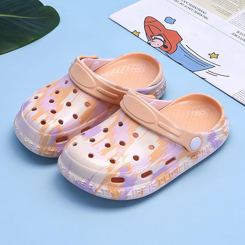 Kids Shoes Kids Unisex Soft Sole Slip-On Sandals Beach Pool Outdoor Play Anti-Slip Closed-Toe Toddler Shoes