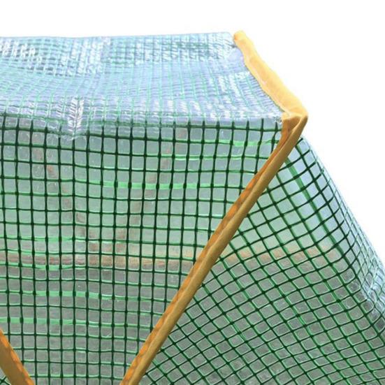 Foldable Plant Tent for Raised Beds Freeze Protection Garden Plants Cover Portable Mini Greenhouse for Protecting Fruit Seedlings Vegetable Rows
