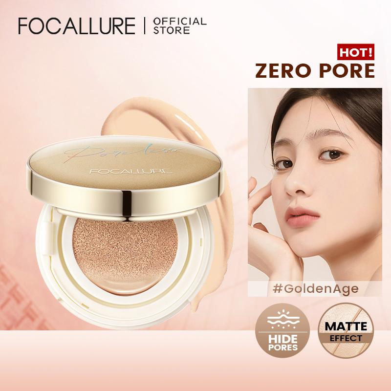 Focallure Poreless BB Air Cushion Foundation CC Cream Матовый консилер Отбеливающий макияж Косметика Водостойкая Осветляющая основа для лица