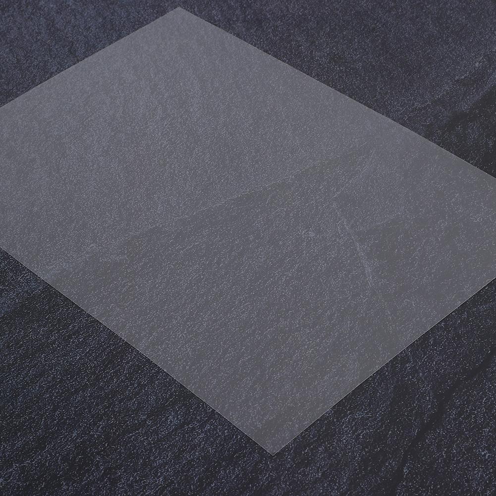 100 шт. переплетная пленка для обложки, канцелярские принадлежности, прозрачная, плоская, без царапин 