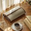 Rectangle Shape Woven Tissue Box Straw Woven Napkin Storage Container  Desk Organizer