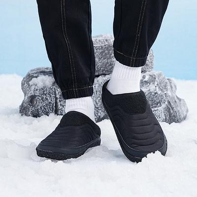 Мужские и женские бархатные теплые хлопковые туфли, повседневные хлопковые шлепанцы, горячая зимняя носка, износостойкие, нескользящие, женские легкие и удобные хлопковые туфли