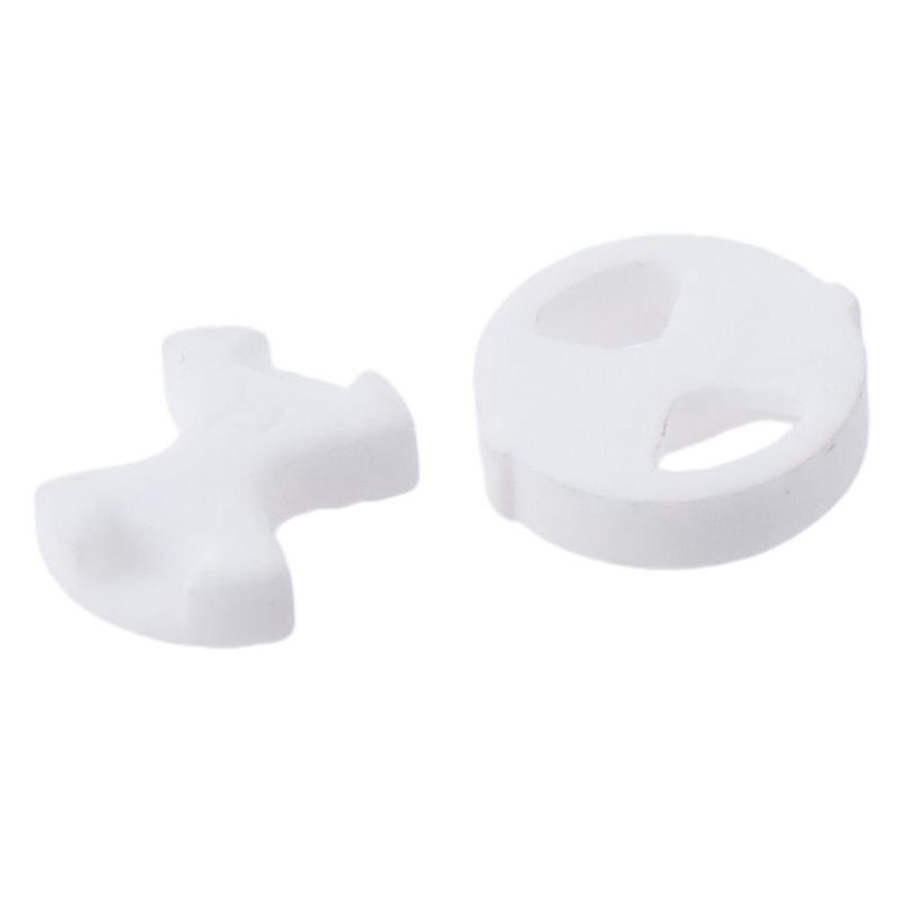 1Set Blue Ceramic Chip Set Red Valve Core Ceramic Plate Durable Copper Valve Core  Home