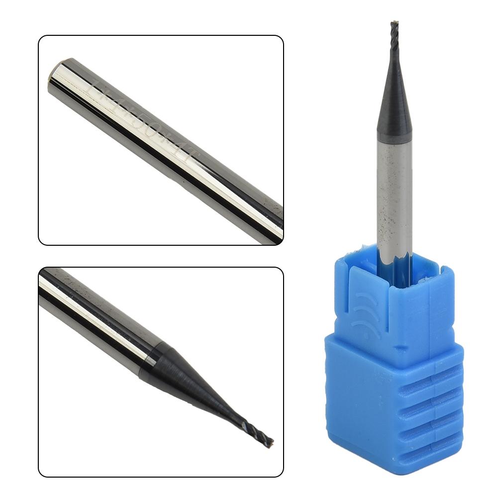 Accessories End Mill Tools Tungsten Steel 4 Flutes Cutter Metalworking CNC