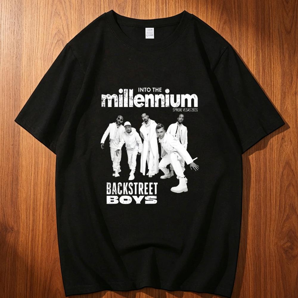 Backstreet Boys cotton Unisex graphic anime Graphic korean clothes top tees Grunge hip hop Trendy korean clothes Pastel kawaii