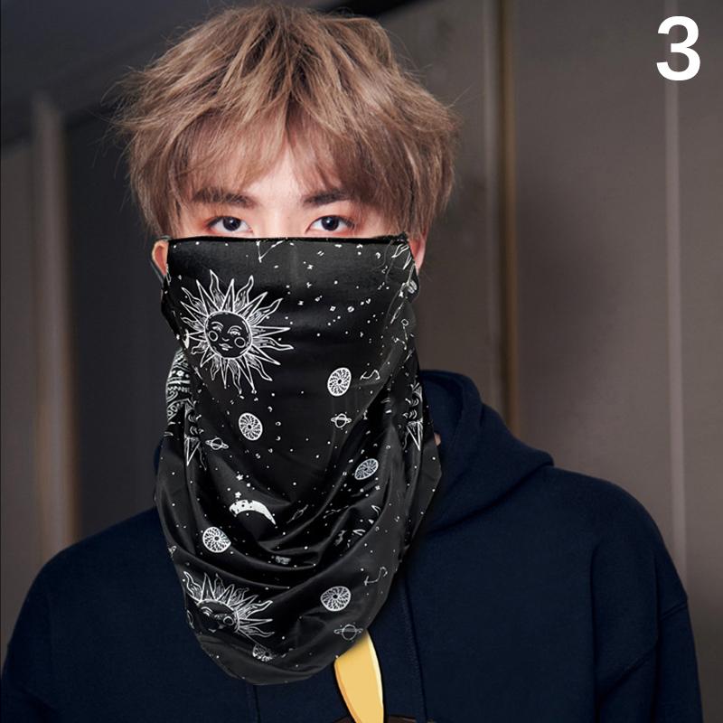 1 шт. модная панк солнцезащитная маска для мужчин женщин летняя защита от ультрафиолета для лица и шеи