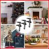 Heavy Duty 2-In-1 Mantel Hook Space Saving Garland Hanger Fireplace Hanger  Front Door
