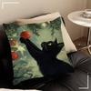 Christmas Tree Ball Decoration Pillow Anime Pillow Sofa Bed Head Pillow Cover Cushion Cover 45x45 Cm Fashion