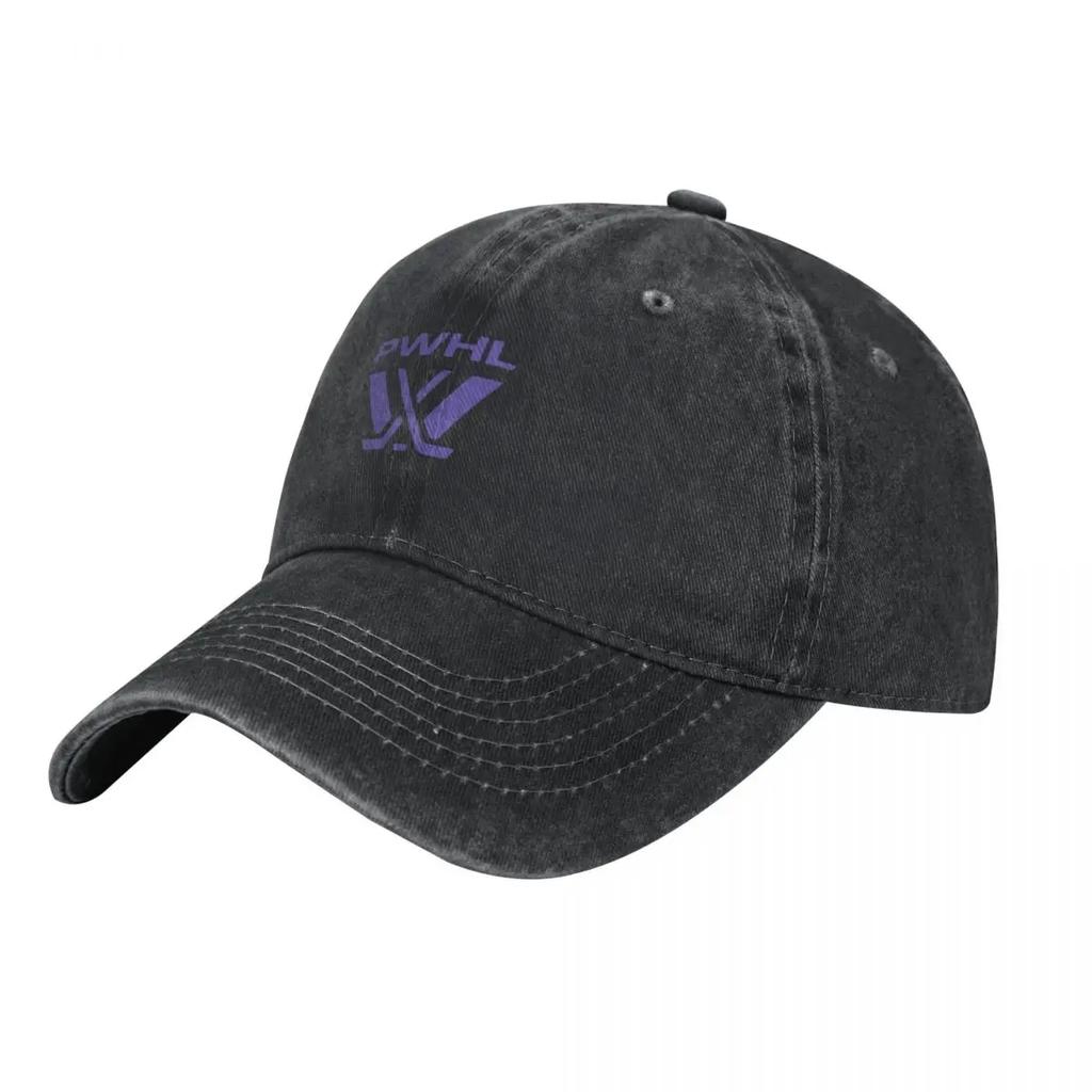 PWHL Logo Purple Baseball Cap Luxury Unisex Hat Thermal Visor Fishing cap Luxury Women Unisexs