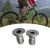 2 Pieces Rear Derailleur Hanger Screws Bicycle Mini Cycling Part for