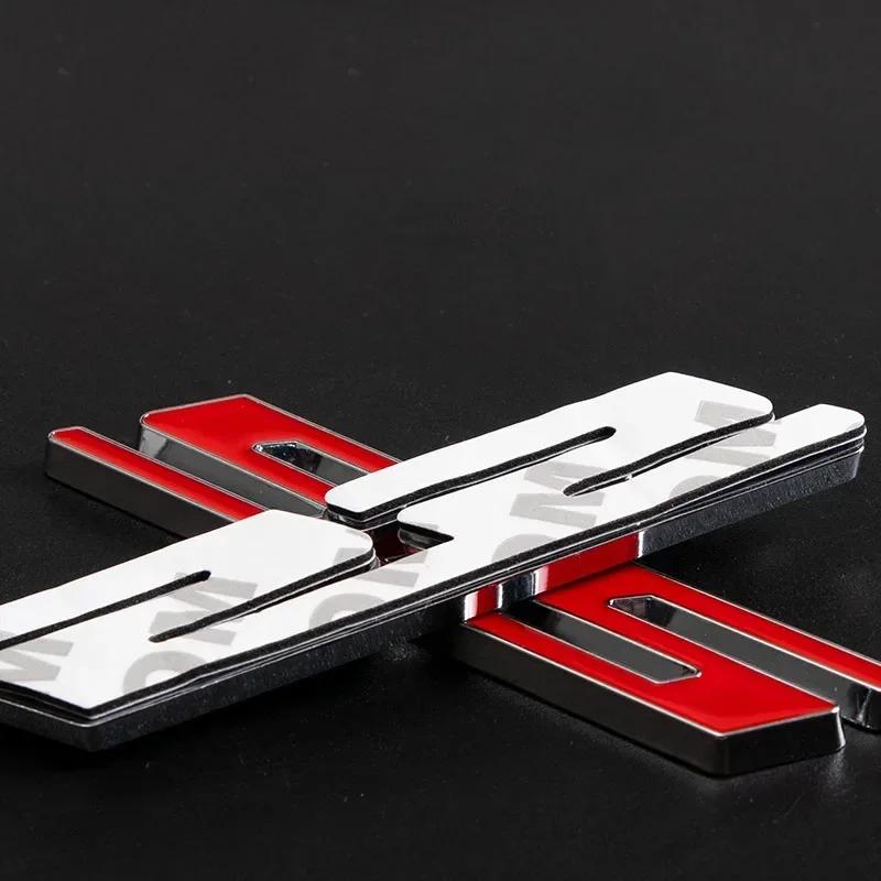 AABHC1 Car Front Grille Emblem Auto Trunk Sticker for Chevrolet SS Logo Camaro Cavalier Onix Cruze Aveo Silverado Exterior Accessories