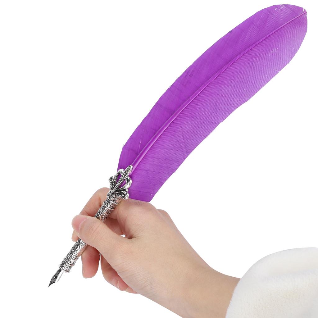 Набор гусиных ручек для письма, штамп для учеников и учителей, старинная каллиграфия, винтажный подарок