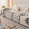 Funda Sofa Chenille Hawaii Flower Sofa Mat Throw Blanket Autumn Winter Camping Picnic Sofa Cover