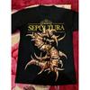 Футболка группы Sepultura Унисекс Хлопковая футболка Все размеры S-5XL CB620 Унисекс футболка