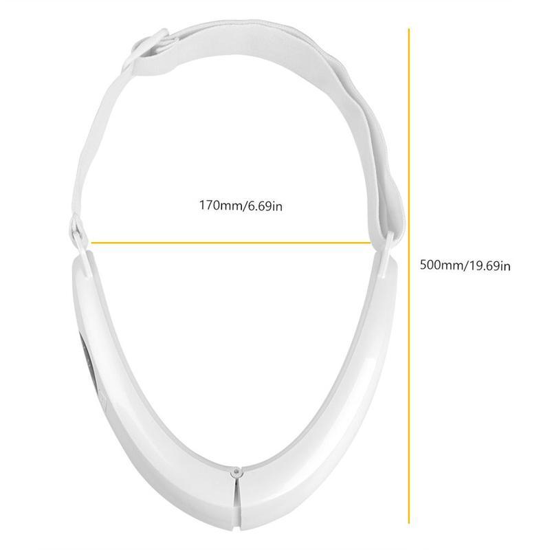 Hailicare V-Face Lifting Beauty Device EMS для похудения лица V-образный красный/синий светотерапевтический массажер для лица инструмент для удаления двойного подбородка