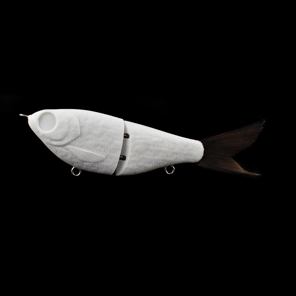 120Mm/16.1G Multi-Section Bait Bronzing Body Diy Color Luya Bait Hard Bait Bionic Bait Abs Sea Fishing Multi-Section