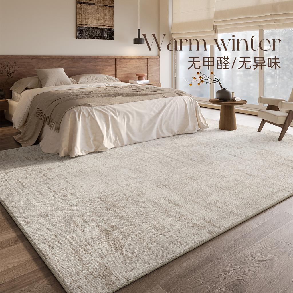 Большие ковры для гостиной, декор спальни во французском стиле, плюшевый ковер, толстый ковер для лаунжа, моющийся коврик для пола, домашний пушистый мягкий ковер