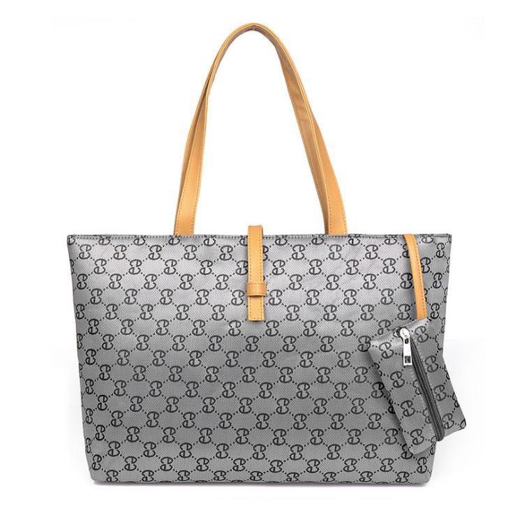 Fashionable Ladies Shoulder Tote Big Size Durable Canvas Bag For Shopping And Travel