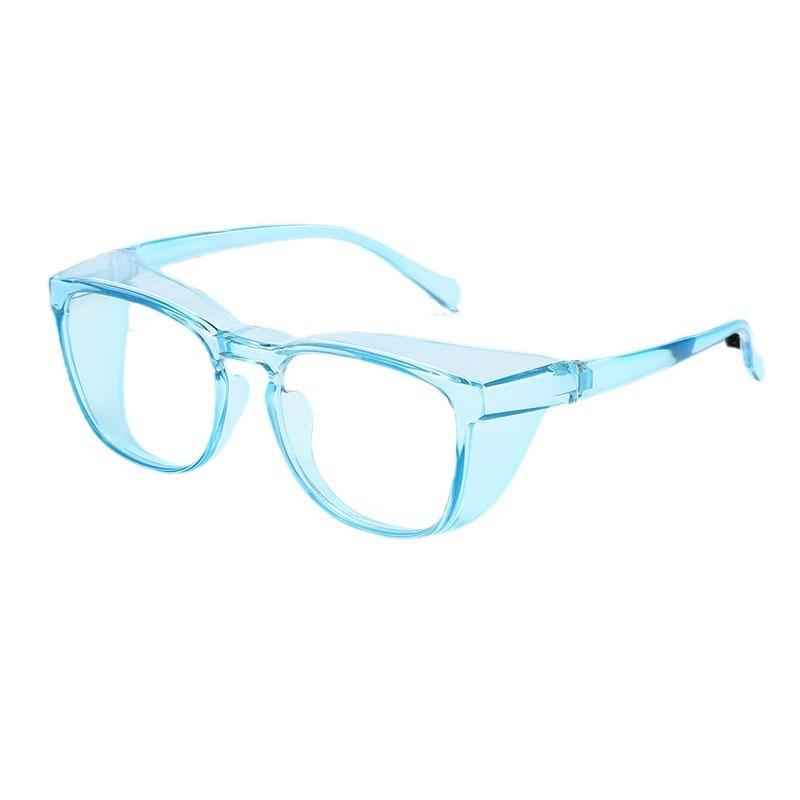 Non-polarized Fashion High Definition Transparent Anti Blue Light Goggles Men Women Anti Fog Anti Dust Sand-proof Protection Eyeglasses