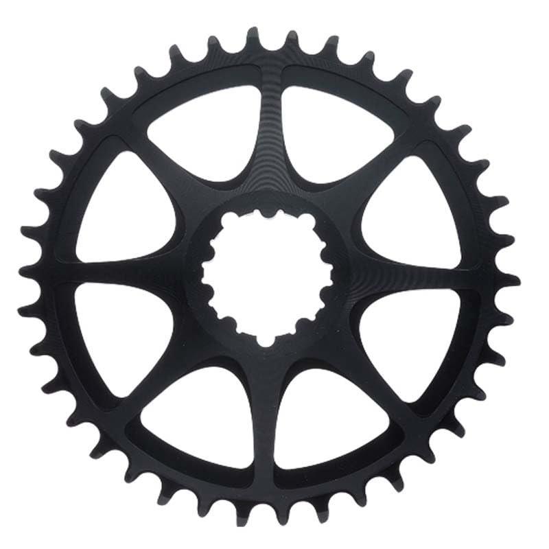 OnebyESU J-Crank Single Chainring Narrow Wide 42T Sand Black CNC Aluminum SRAM 3-Bolt Compatible