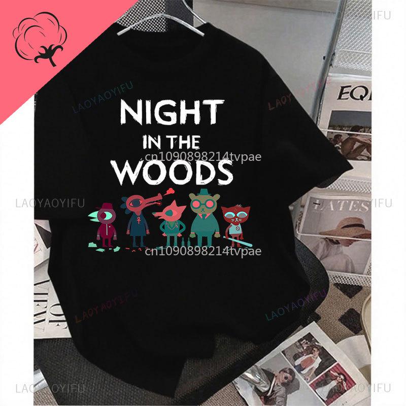 Camisetas Night In The Woods Mae Tshirt Ropa De Mujer Cotton Funny Cute Kawaii Originality Printed Game Shirt Streetwear Tee