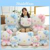 Flower Dress Wear Plush Toy Cartoon Stuffed Doll Pillow Gift Kids