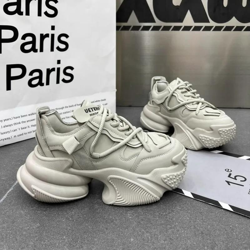 Новые дышащие женские туфли, дизайнерские трендовые спортивные кроссовки, повседневные туфли на платформе для бега, массивные кроссовки для женщин Zapatillas