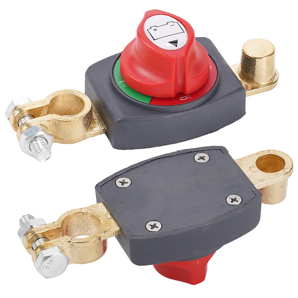 12-48V Power Cut Master Isolator 300A Battery Disconnect Switch For Cars, Rvs & Boats (Negative, On/Off) Battery Isolator