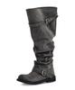 Negative Three Knee-High Slouchy Long Boots_Dusty Gray