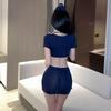 Siqing Sexy Bodycon Dress Pure Desire Stewardess Set