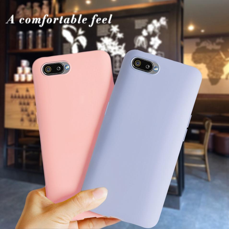 Чехол для телефона OPPO A1K Чехол Realme C2 Цветной Силиконовый Мягкий Coque Для OPPO A1K RMX1941 A1K A1 k CPH1923 Funda RealmeC2 6.1"