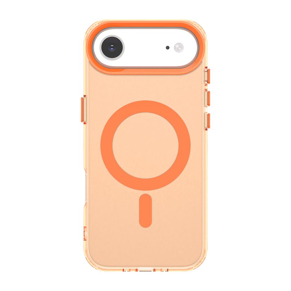 Для iPhone 17 Air Для Чехол Магнитная Беспроводная Зарядка Funda iPhone 17 16 15 Pro Max Coque Матовый Прозрачный Чехол для Телефона iPhone 17 Air