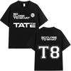 Футболка Tate McRae Miss Possessive Tour 2025 Y2K с графическим принтом Унисекс S-3XL